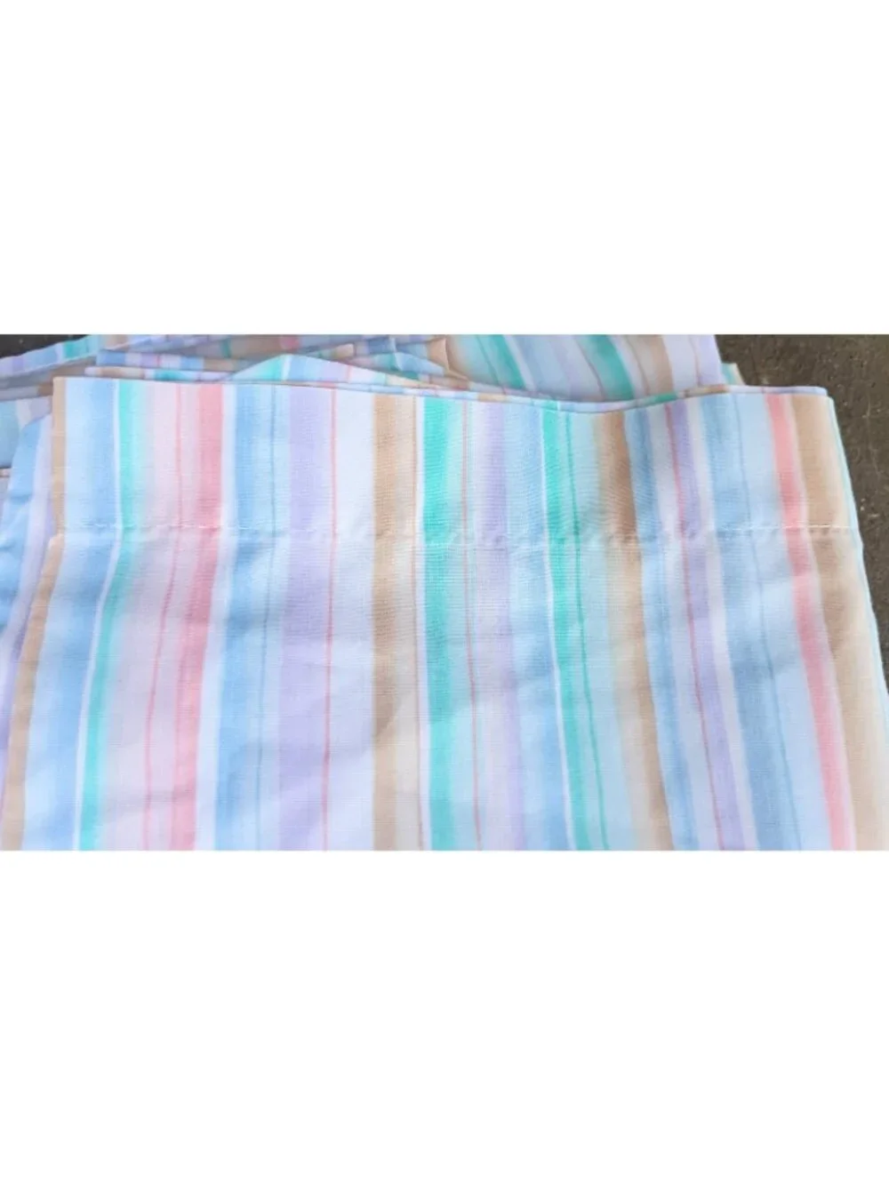 Vintage Springs King Sheet Set 1 Flat 2 Pillowcases No Fitted Kodel Blend USA
